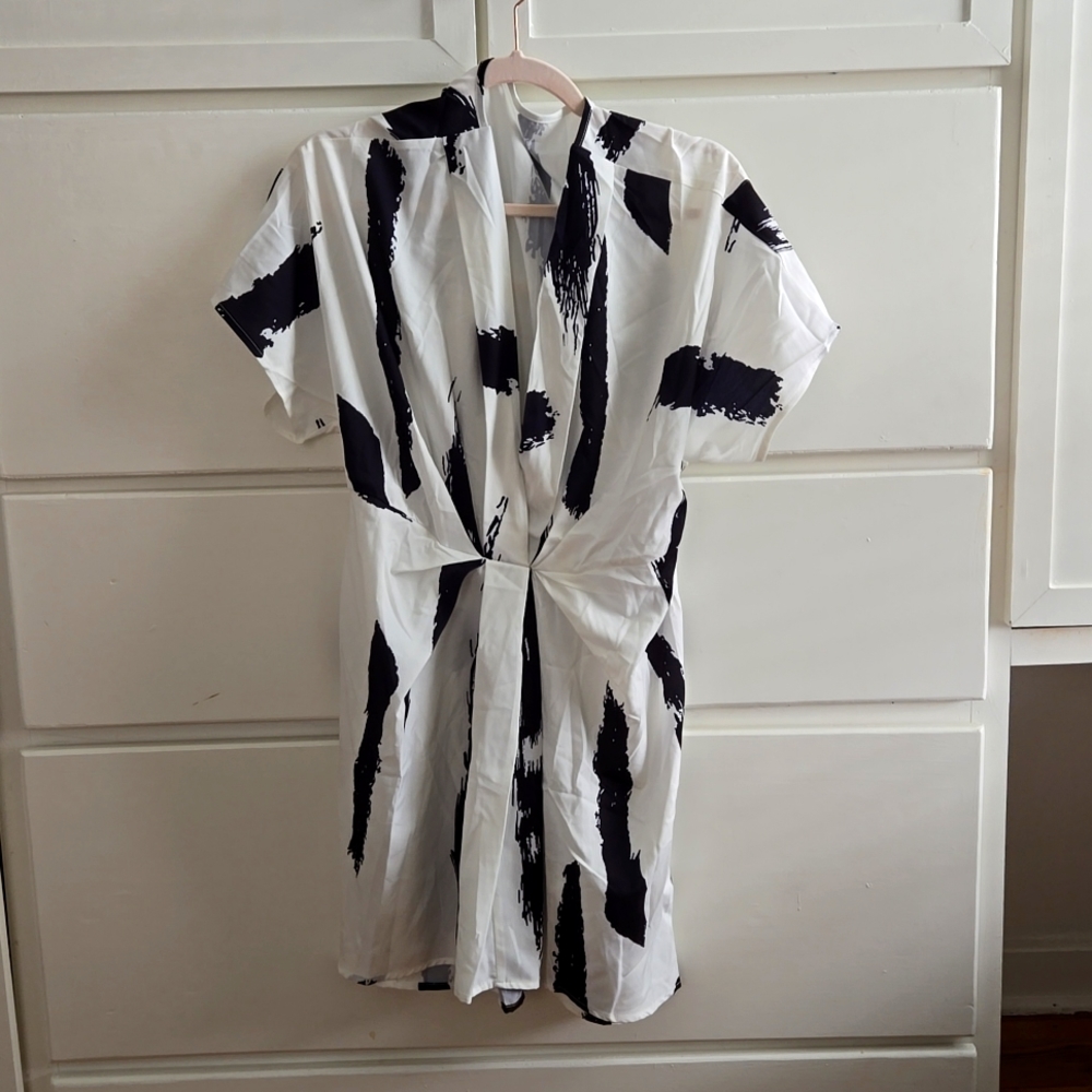 Black & White dress Shein M